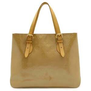 LOUIS VUITTON Louis Vuitton Monogram Vernis Brentwood Tote Bag Shoulder Ename...